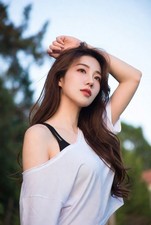 Graziosa donna ritratto