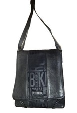 Borsa Bikkembergs messenger pelle vintage originale
