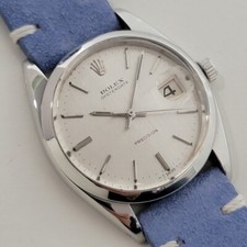 Rolex Oysterdate Precision Ref 6694 34mm Uomo Carica Manuale Anni 60 Vintage RA544