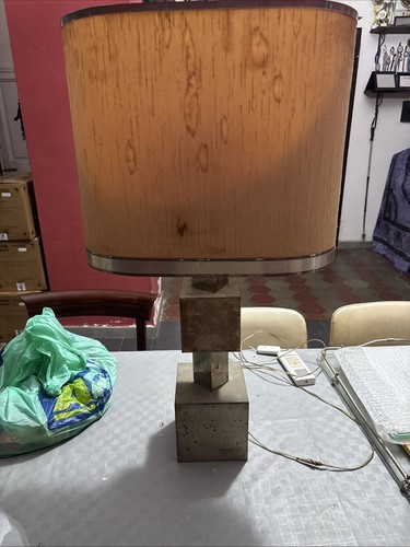 Grande lampada tavolo - tavolo, anni