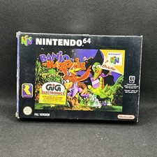Banjo-Kazooie Nintendo 64, Con Box e Istruzioni N64 PAL GIG RARO