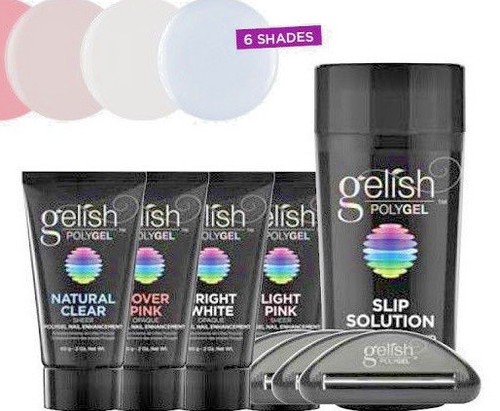 Gelish polygel nail - gelish,
