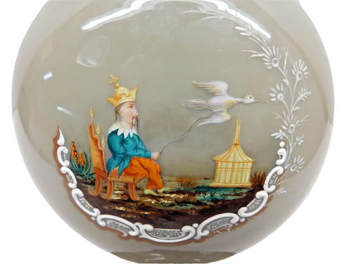 Hand painted oriental theme - painted,