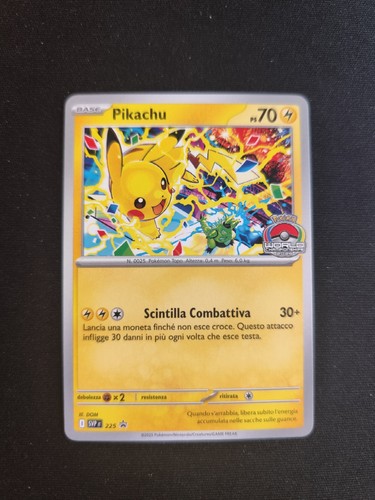 Carta pokémon promo pikachu - promo, #