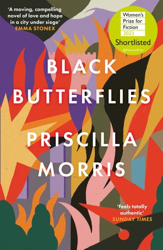 Black butterflies - black,