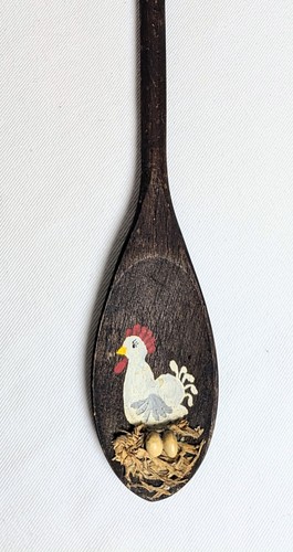 Cucchiaio decorativo legno - cucchiaio,