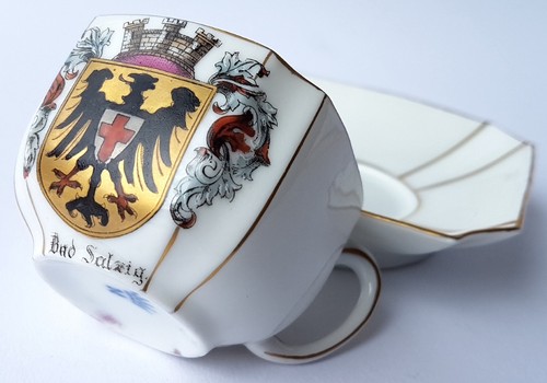 Tazza ricordo saucer stemma - ricordo,