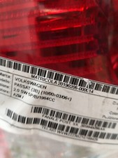  Fanale Posteriore SX Sinistro VOLKSWAGEN Passat Variant 2002 