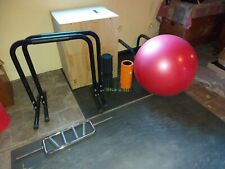 Home Gym Parallettes, Plyo box, Pull-up bar trazioni, Tricep bar
