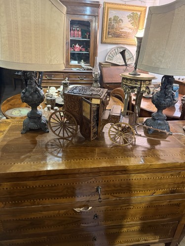 Carrozza porta sigari antica - carrozza,