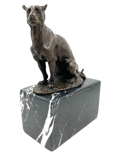 Statua bronzo pantera - statua,