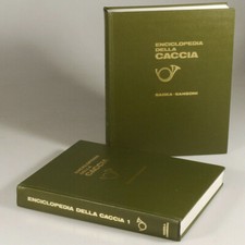 PRL) ENCICLOPEDIA DELLA CACCIA 1967 SADEA SANSONI 2 VOL. COLLEZIONE CACCIATORI  