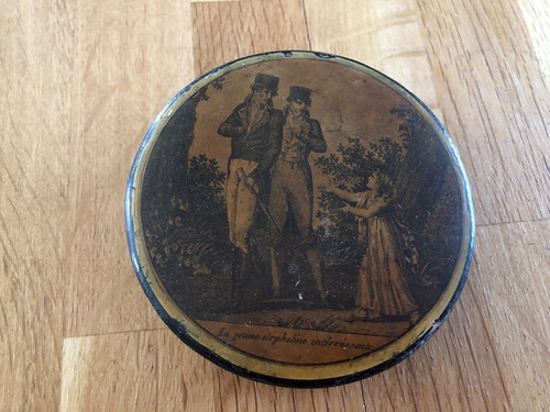 Antique french papier - french,
