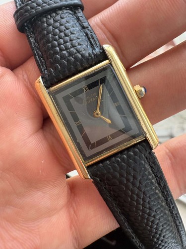 Cartier tank must vermeil - cartier,