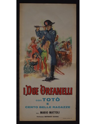 Locandina due orfanelli - locandina, i