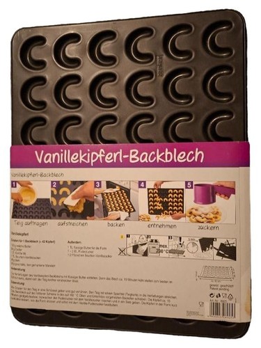 Zenker teglia vanillekipferl - teglia,