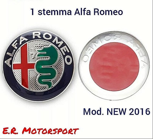 Stemma alfa romeo diam - diam., mm