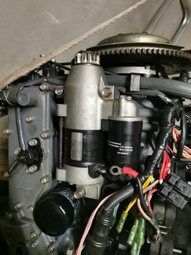 Motorino avviamento fuoribordo