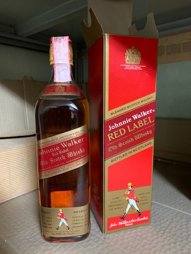 Johnnie walker red label old - walker,