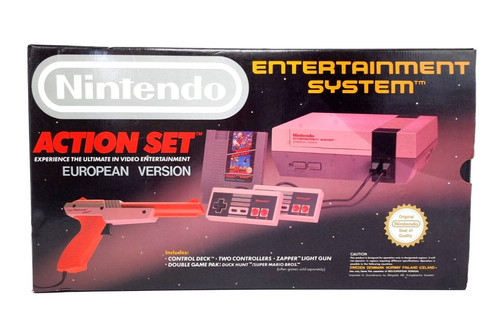 Nintendo nes action set - nintendo,