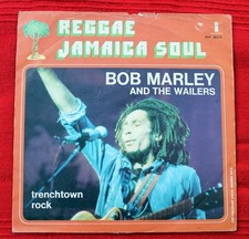 BOB MARLEY 45" Trenchtown Rock/Them belly full ISLAND Ricordi 1975 EXCELLENT