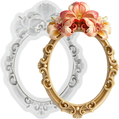 Cornice portafoto fiori