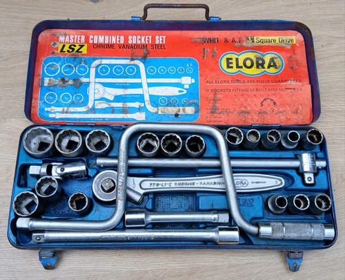 Set presa combinata - presa, vintage