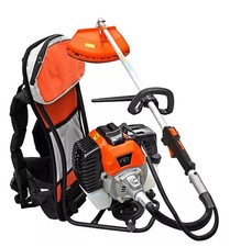 DECESPUGLIATORE A ZAINO A BENZINA A SCOPPIO 2 TEMPI 52CC A SPALLA TAGLIAERBA