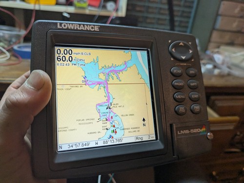 Lowrance lms 520c gps - lms,