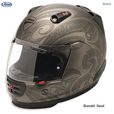 RARO CASCO MOTO #ARAI REBEL -