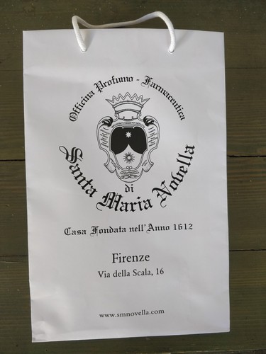 Santa maria novella bag paper - santa,