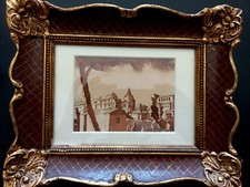 Quadro raffigurante la città