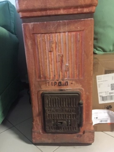 Antica stufa terracotta - stufa,
