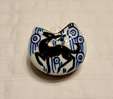 Primi ' 900  Inalatore Su Su in Porcellana Made in Italy Russi &co. Ancona