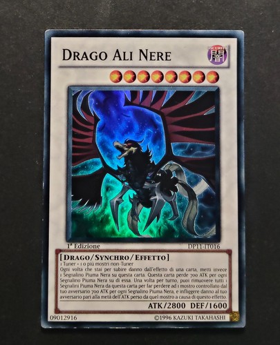 Drago ali nere - yu-gi-oh, |