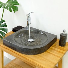 Lavabo in marmo SAMBA 40 cm