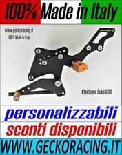 PEDANE ARRETRATE REGOLABILI