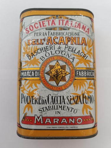 Scatola latta vuota - scatola, lattina