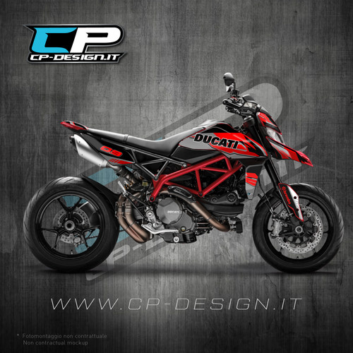 Kit grafiche fluo per - fluo, ducati