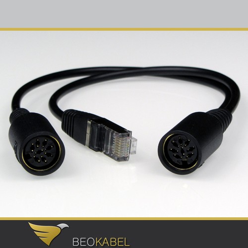 Adattatore rj45 2x - rj45, a