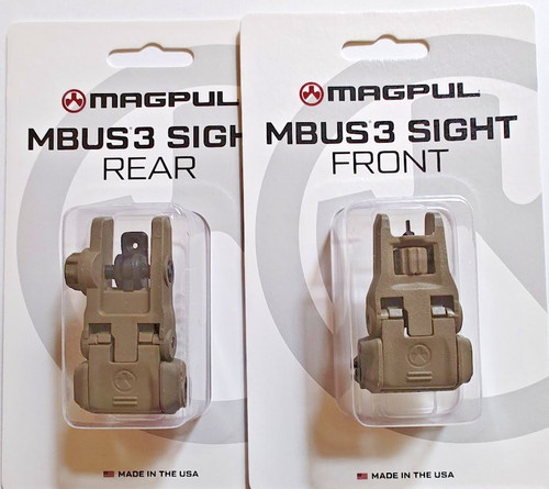 Mbus3 fde sight set - fde,