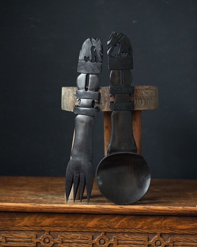 Vintage african ebony wood - vintage,