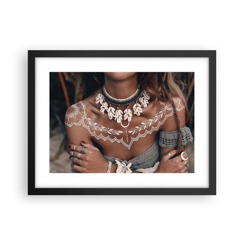 Poster 40x30cm donna etnica - poster,