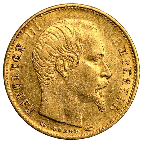 Moneta francia napoleone iii - -,
