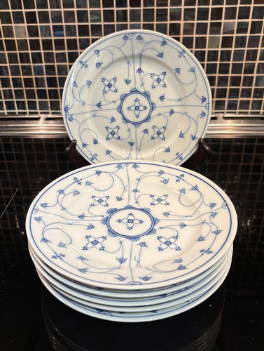 Six salad dessert plates - six,