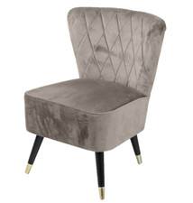 POLTRONA SEDUTA VELLUTO SEDIA