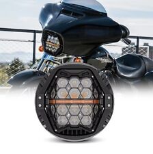 Faro LED 5,75" A Nido D'Api, 120W, 5,75 Pollici Per Harley Davidson, DRL-Bianco