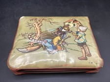 PLASTICA ENTELLA ASTUCCIO PORTA MATITE A LIBRO VINTAGE PINOCCHIO 