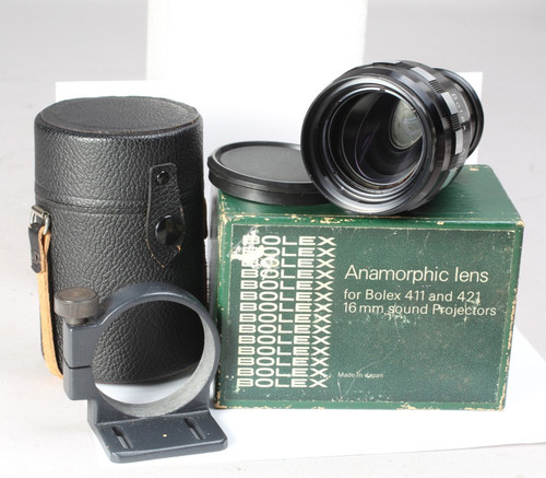 Bolex obiettivo anamorfico - bolex,