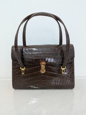 Borsa pelle coccodrillo - borsa,